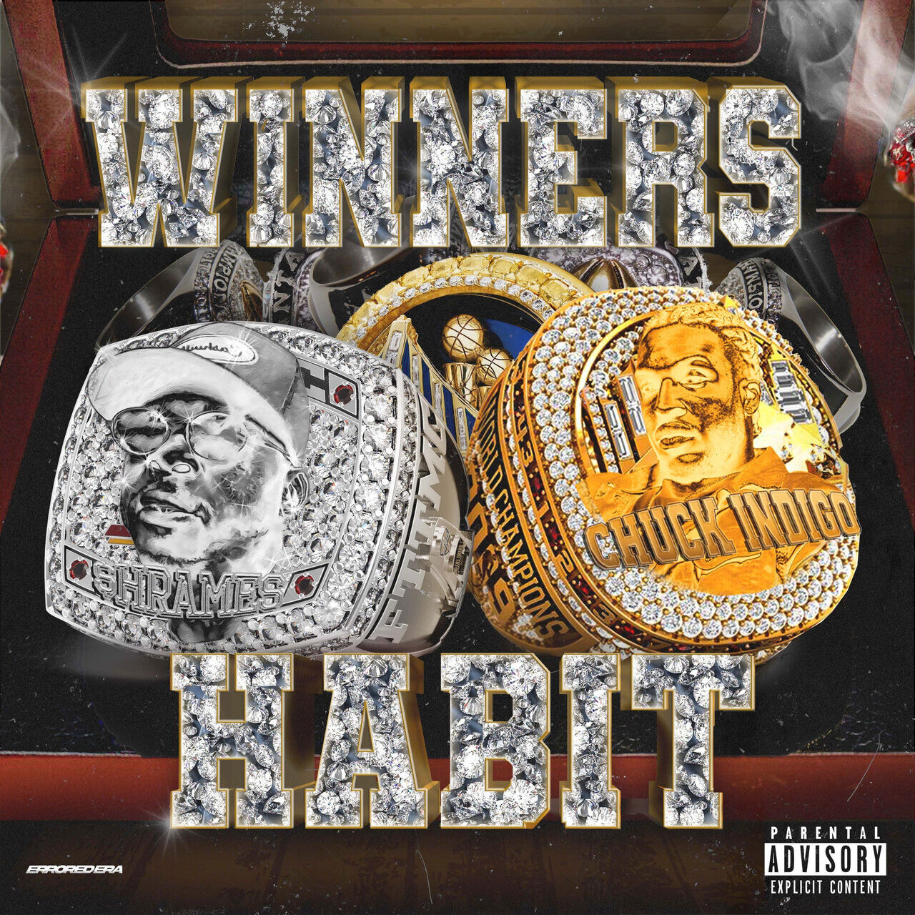 Shrames and Chuck Indigo Winners Habit album art